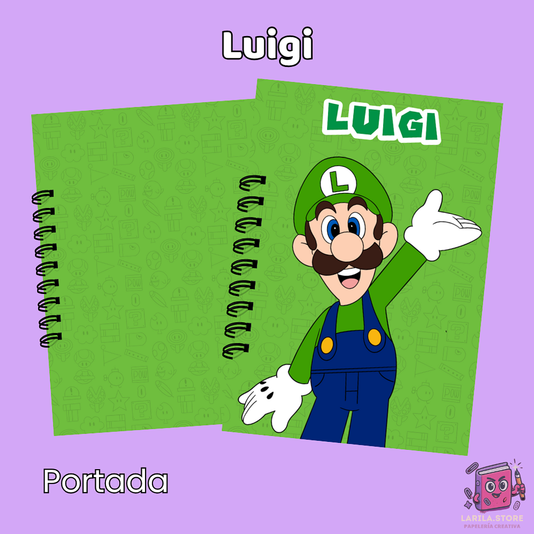 Agenda Luigi – Organización con estilo verde y corazón valiente 💚 1