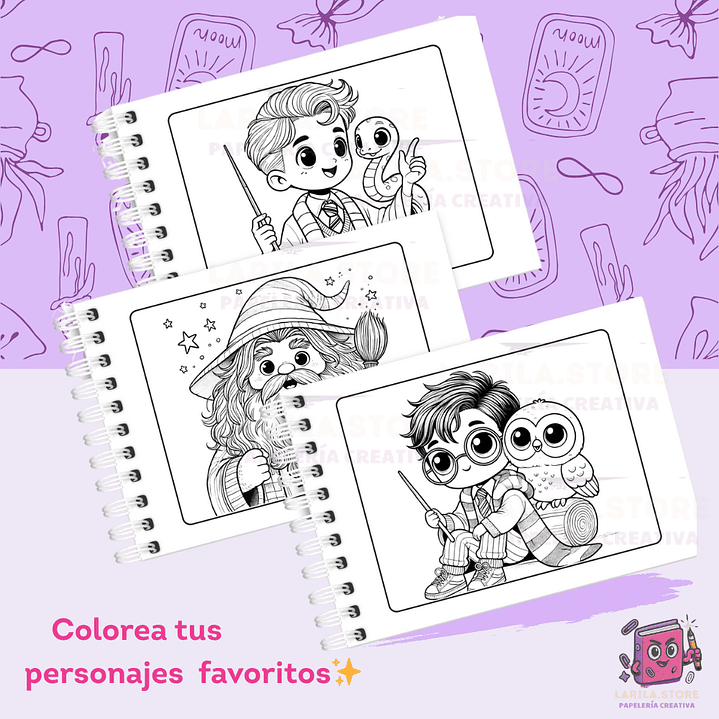  Libro para Colorear – Harry Potter🪄 3