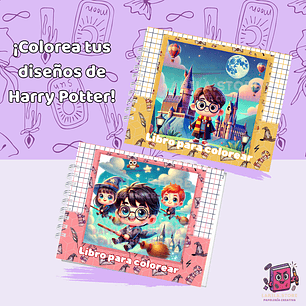  Libro para Colorear – Harry Potter🪄
