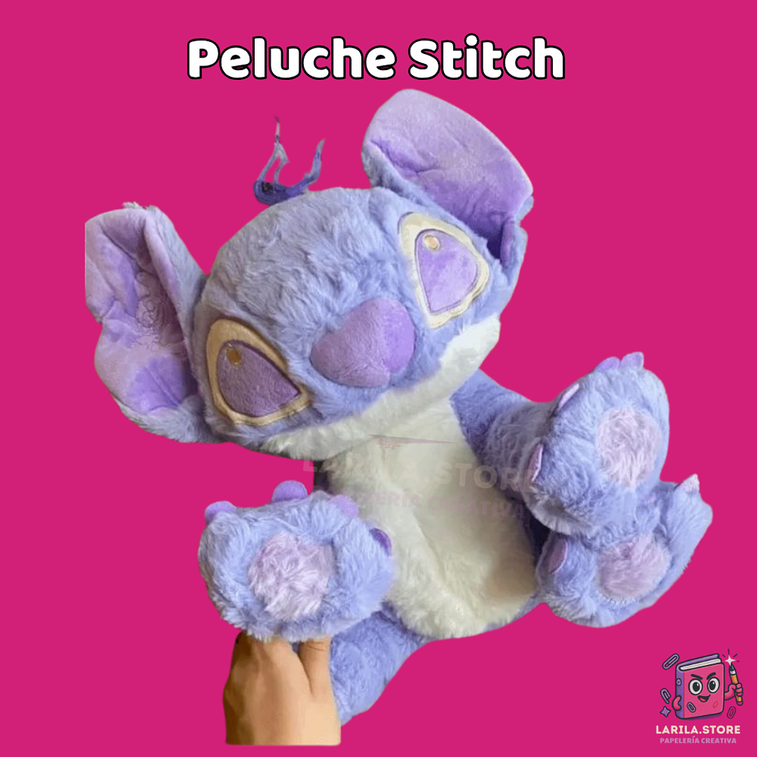 Peluche Stitch Morado – 30 cm de ternura galáctica 💜✨ 1