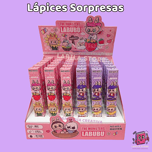 Lápiz Sorpresa Labubu – ¡Descubre el diseño que te tocará! ✨🖊️
