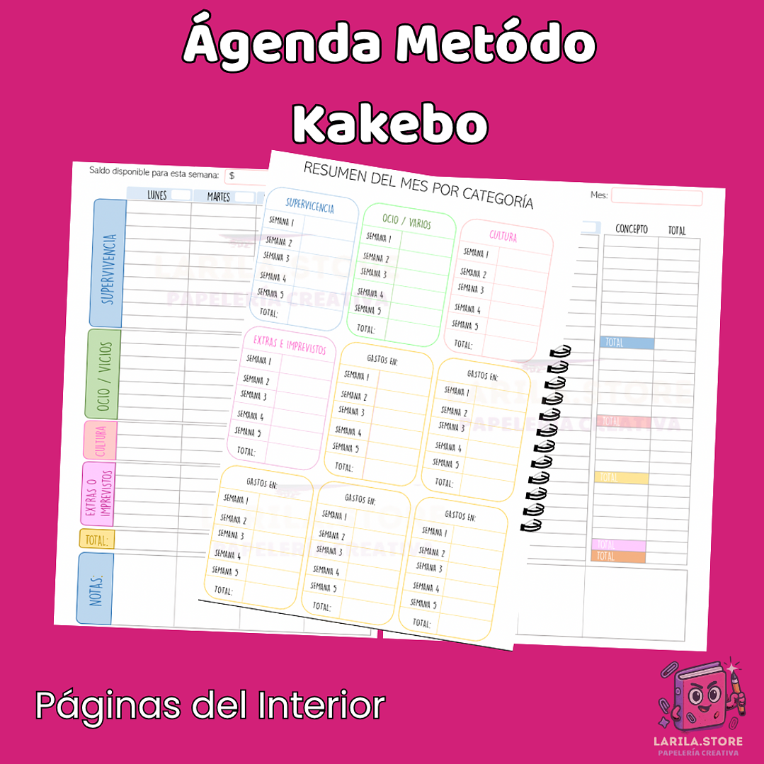 Planifica tus Finanzas – Agenda Kakebo💰📈 4
