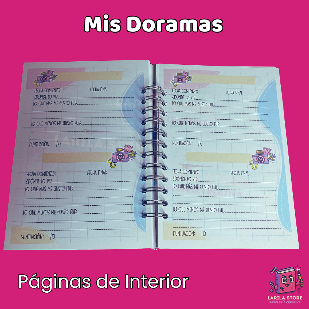 Diario Mis Doramas – ¡Tu mejor compañera para vivir cada episodio! ✨ 2