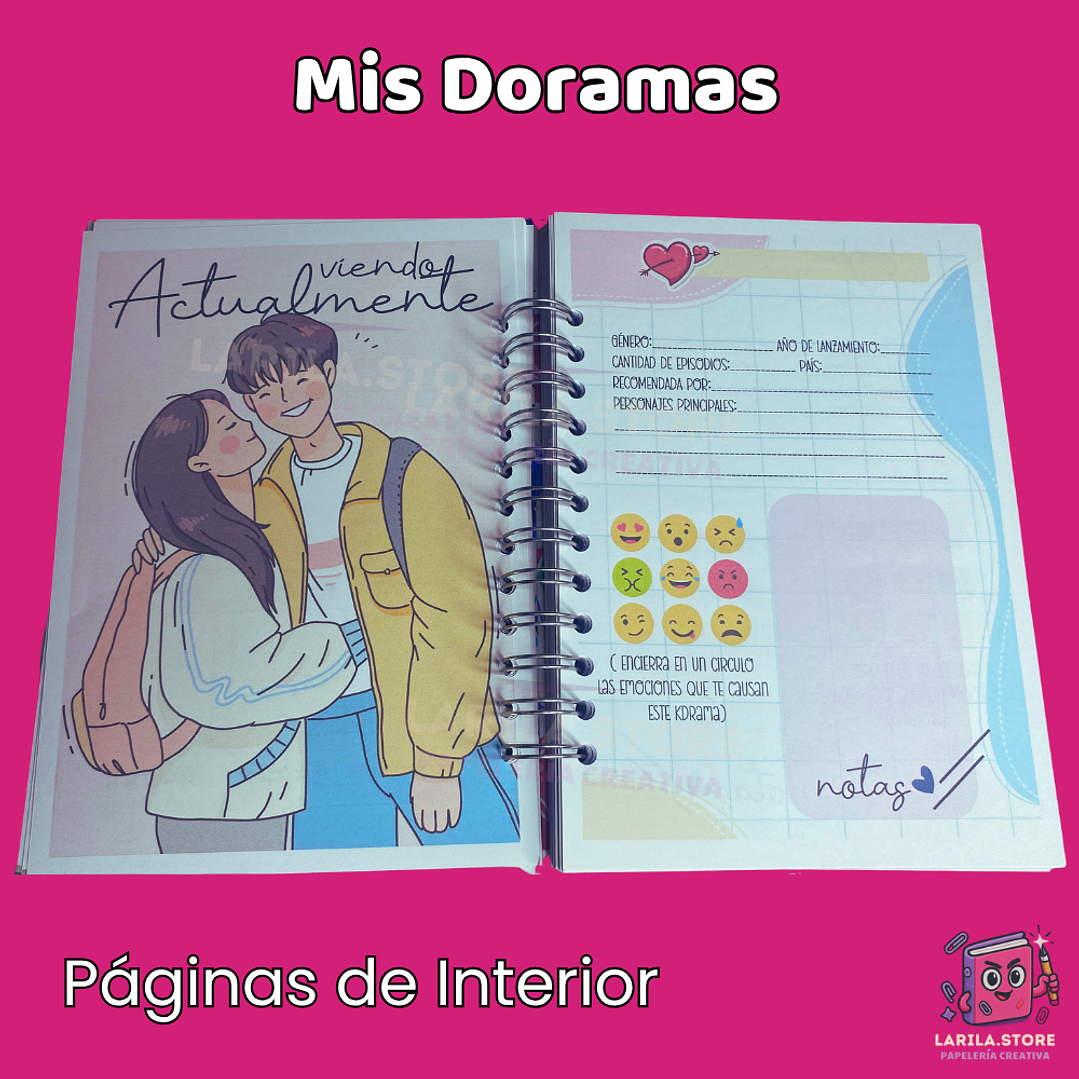 Diario Mis Doramas – ¡Tu mejor compañera para vivir cada episodio! ✨ 3