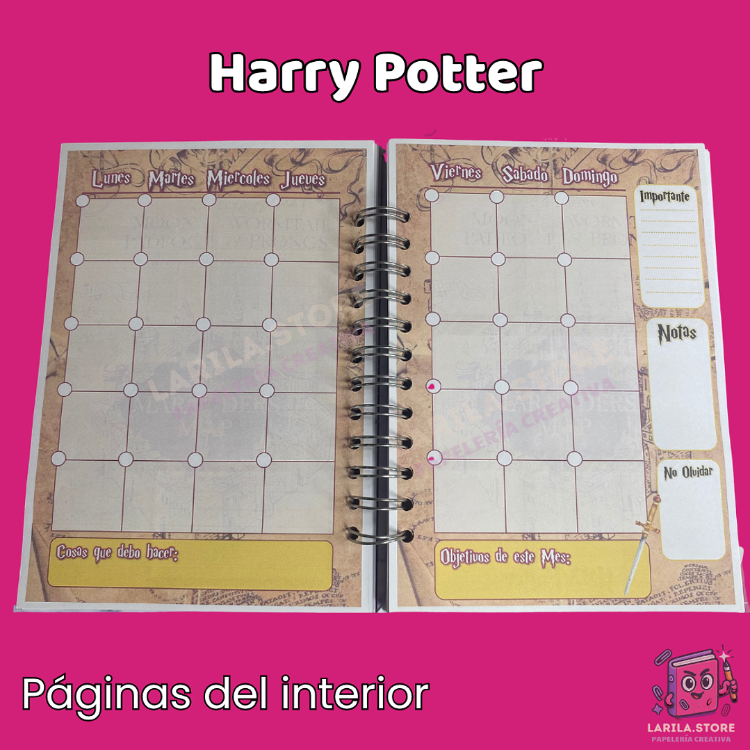  Planner Mágico – Harry Potter ✨🪄 3