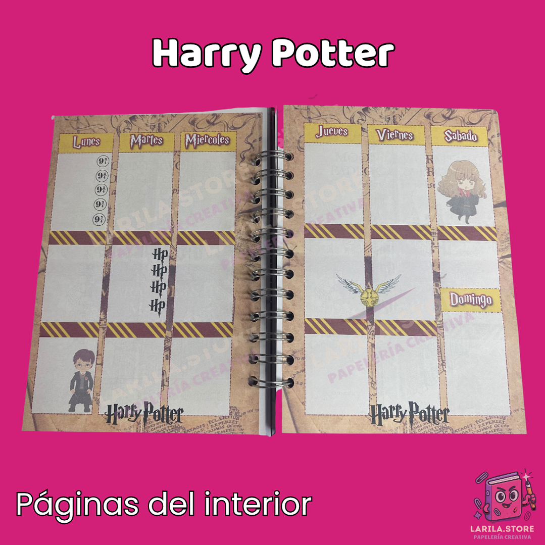  Planner Mágico – Harry Potter ✨🪄 4