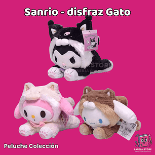 Peluches Sanrio Disfrazados de Gatos – ¡ternura felina al máximo!🐾