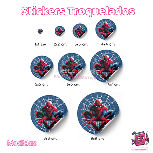 100 Stickers Troquelados circulares – ¡tu diseño, tu estilo!✨