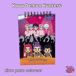 ¡Kpop huntrix  para colorear!