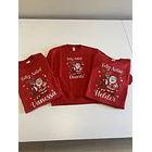 Camisola de Natal - RENA COM PAI NATAL. 8