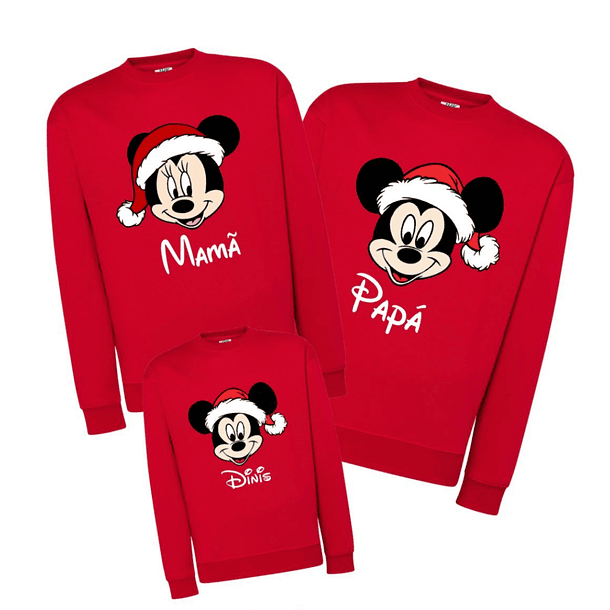 Camisola de Natal - FAMÍLIA MICKEY 1 3