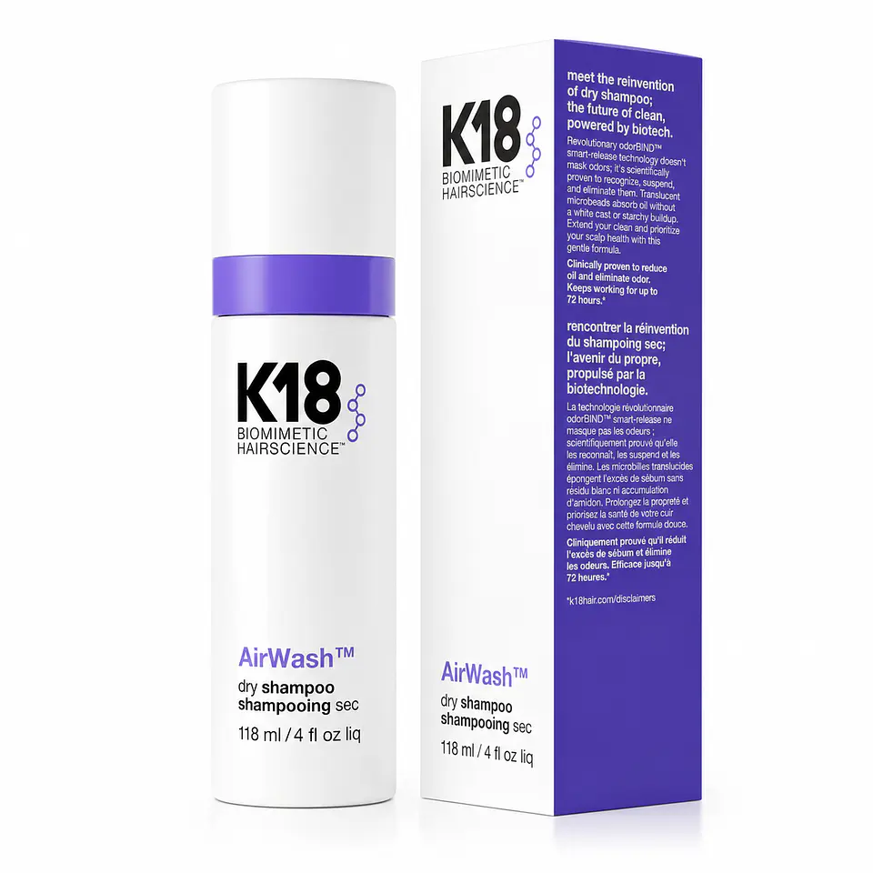 K18 Airwash Dry Sh 118 ml 1