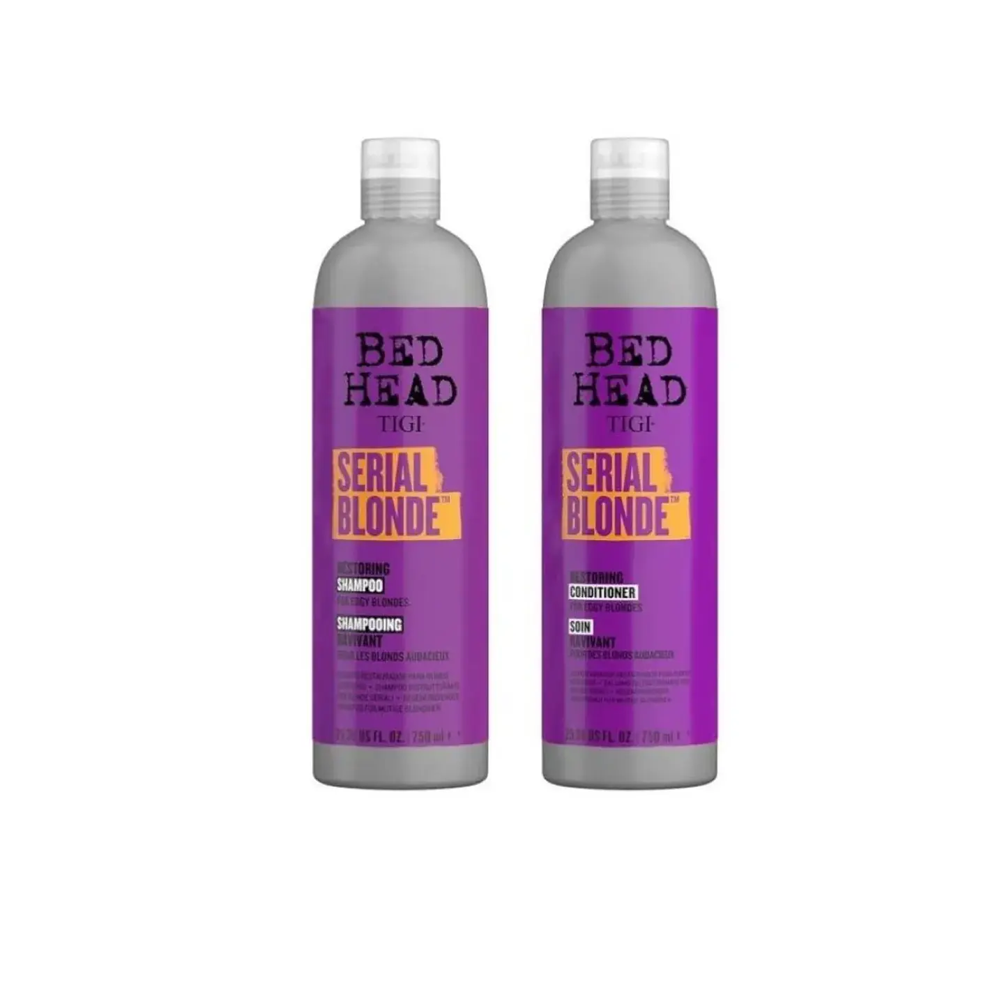 Pack Serial Blonde Shampoo + Acondicionador 750ml 1