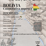 Cafe Verde Arabica Bolivia ANPROCA taza 84+IVA