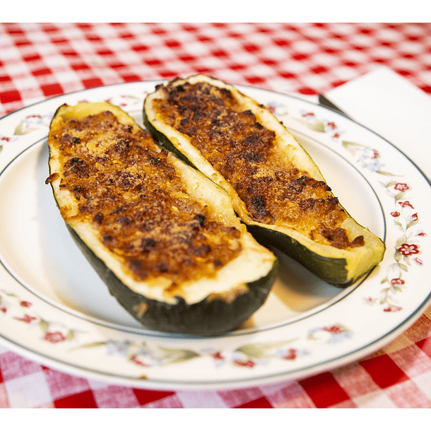 Zapallitos italianos rellenos 1