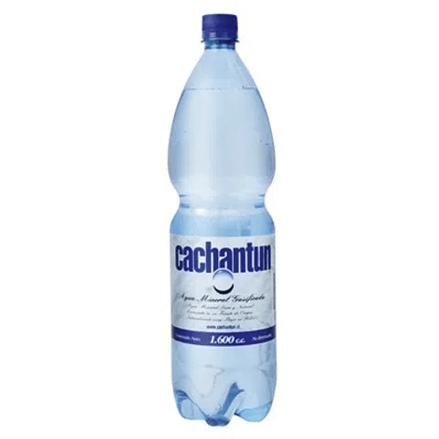 Agua Mineral Cachantun Con Gas 1.6 L