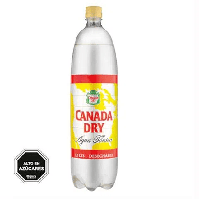 Agua Tonica Canada Dry Regular 1.5 L