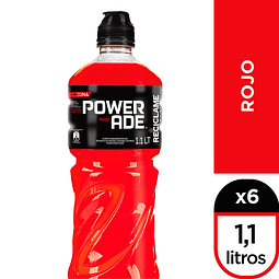 Bebida Isotonica Rojo 1,1 L Powerade