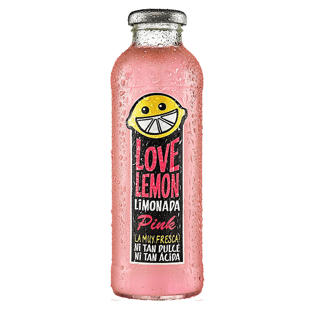 Bebida Limonada Pink Love Lemon, 475 Ml