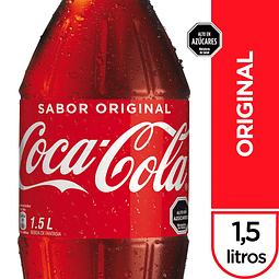 Bebida Original Coca Cola 1.5 L