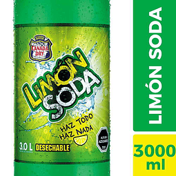 Bebida Regular 3.0 L Limon Soda