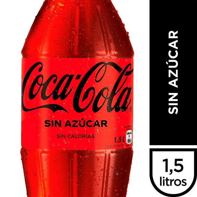 Bebida Sin Azucar 1.5 L Coca Cola
