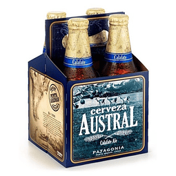 Cerveza Austral Calafate Botella 4 X 330 mL