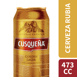 Cerveza Cusqueña 4.8º Lata 473 cm3