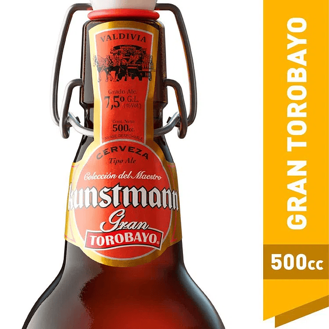 Cerveza Gran Torobayo Botella 500 Cc Kuntsmann