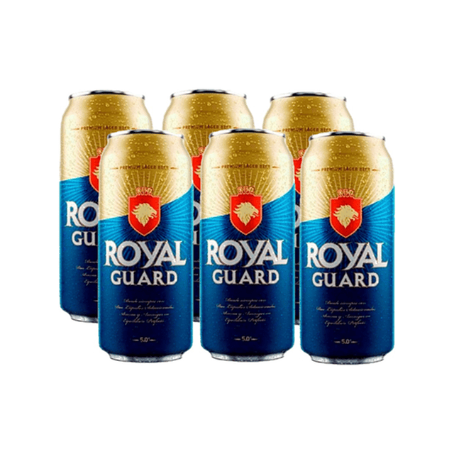 Cerveza Royal Guard Lager 470 Ml