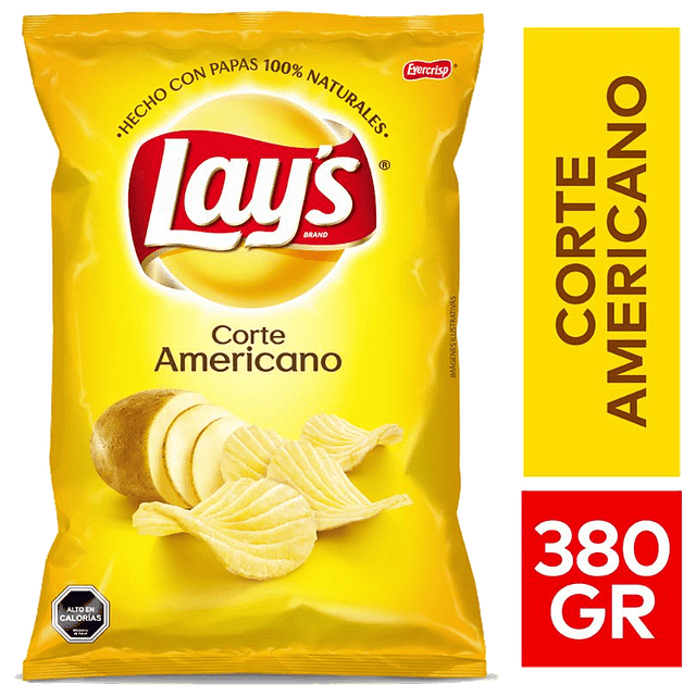 Papas Fritas Corte Americano 380 G Lays