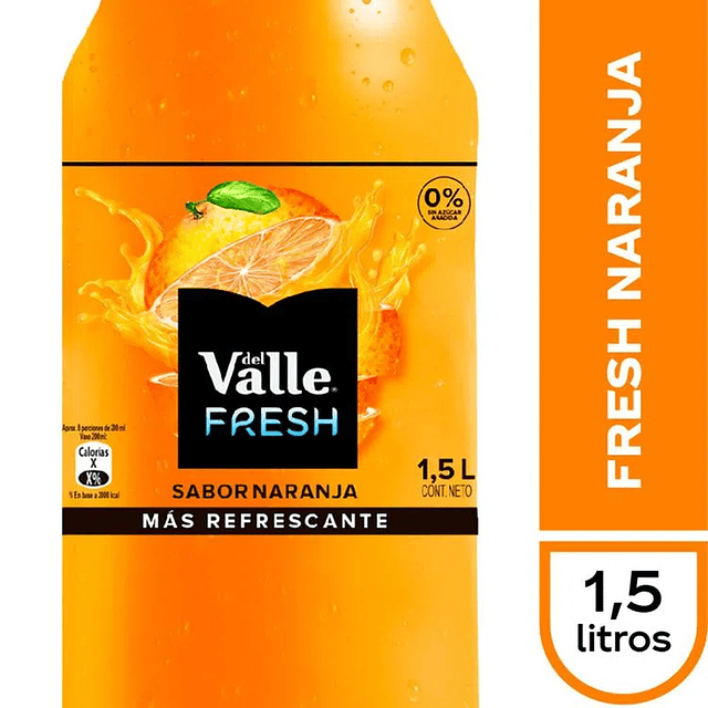 Andina del Valle Fresh Sabor Naranja 1500ml