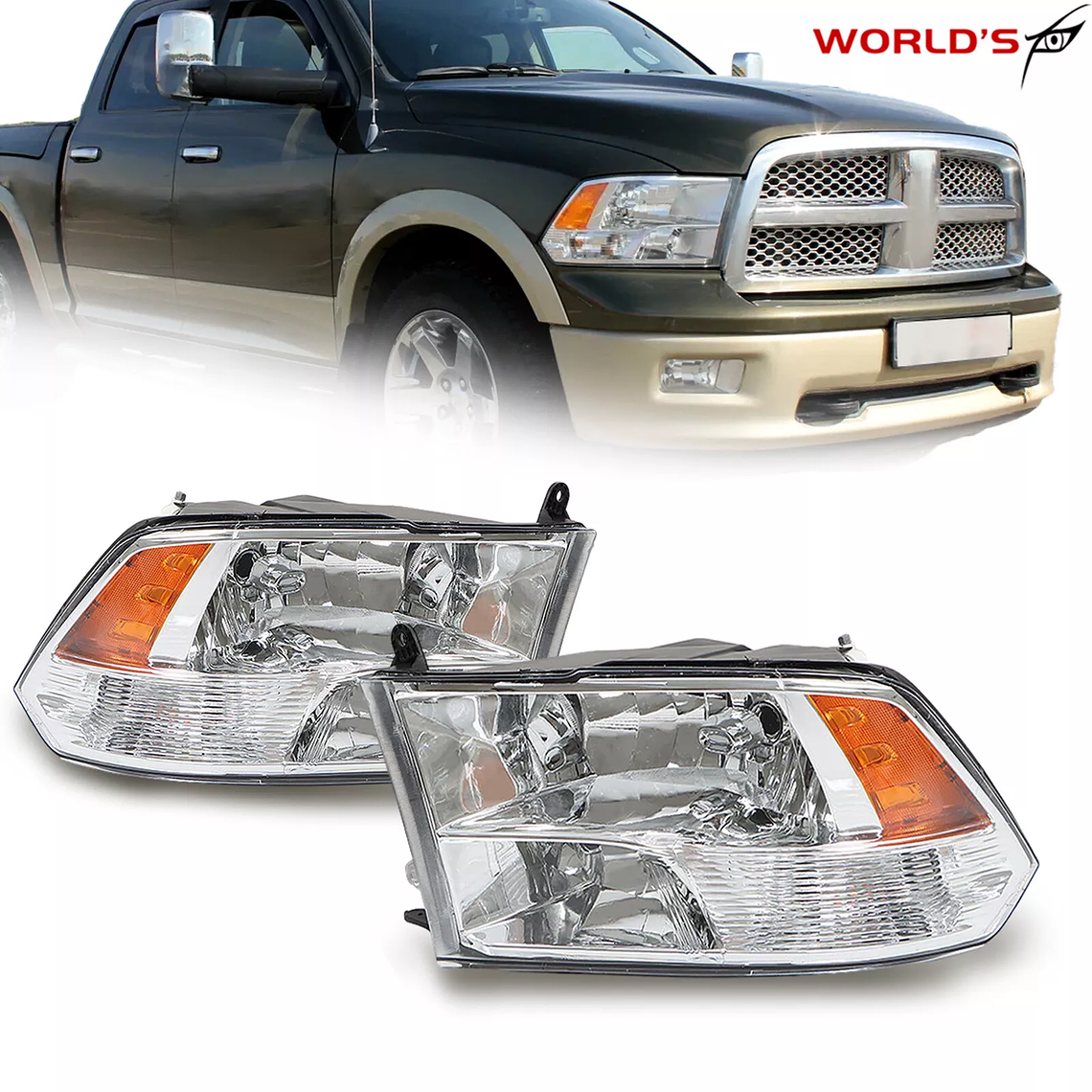 Ópticos 2009-2018 Dodge Ram 1500 2500 3500 1