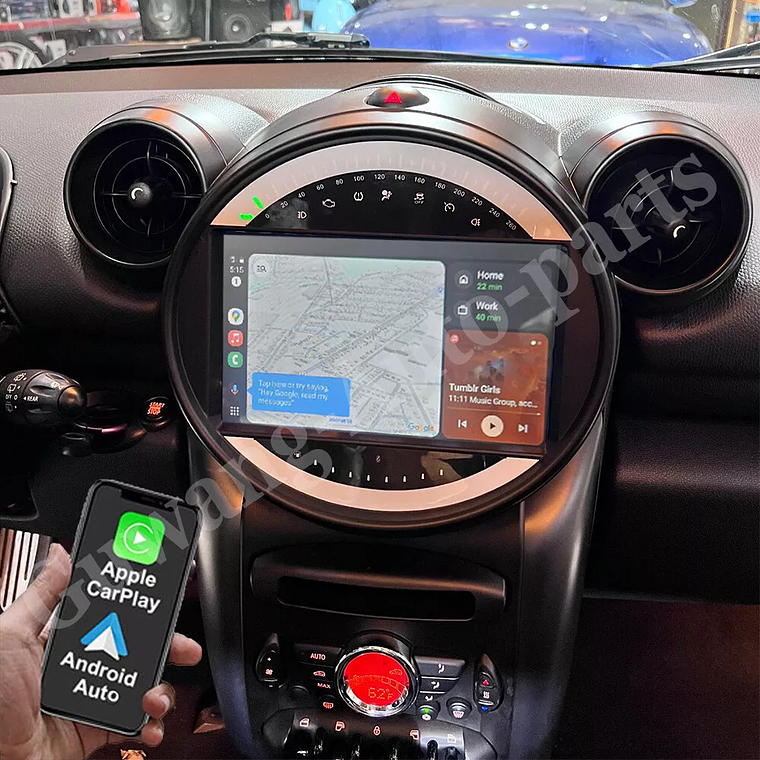 Radio Mini Cooper Countryman 2011-2016 Paceman Carplay Android 13 Stereo Radio GPS 2