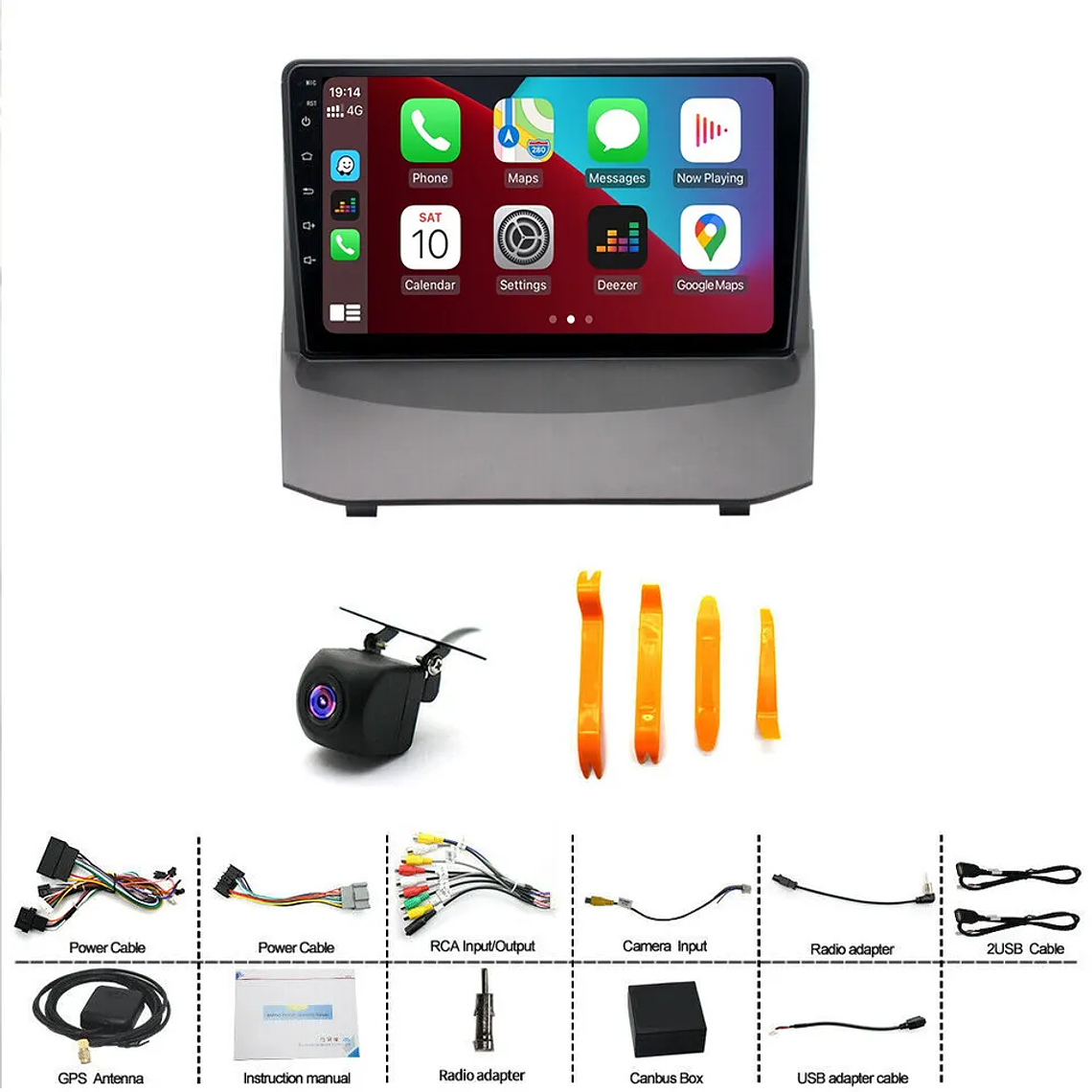 Radio 2009-2014 Ford Fiesta Car Stereo Radio GPS Navi 4