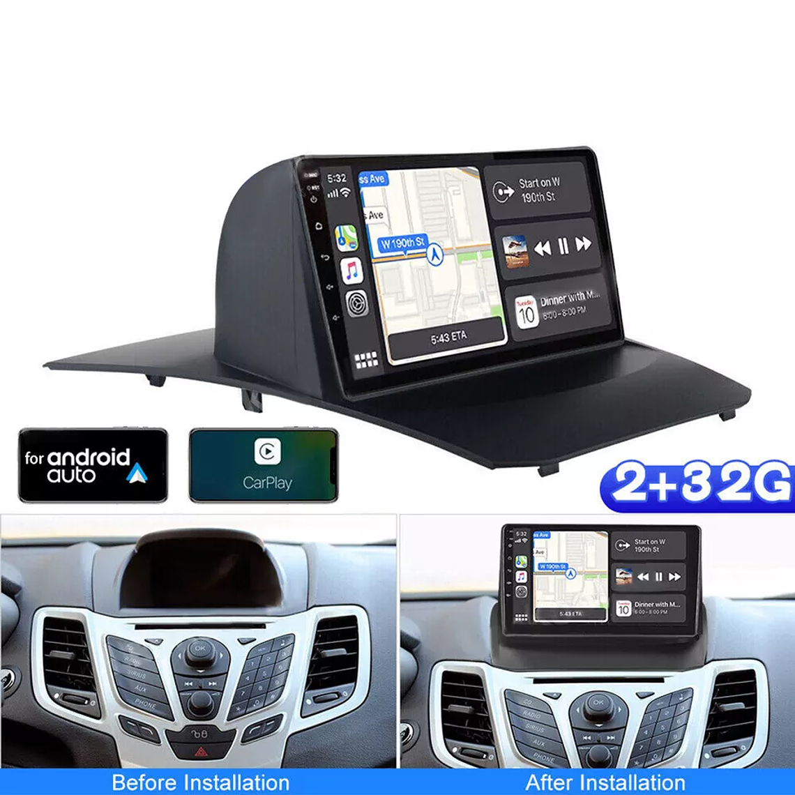 Radio 2009-2014 Ford Fiesta Car Stereo Radio GPS Navi 2