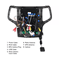 Radio 2014-2022 Jeep Grand Cherokee Tesla Style 9.7