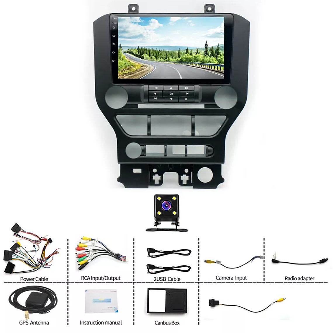 Radio 2015-2015 Ford Mustang CarPlay & Android Auto 5