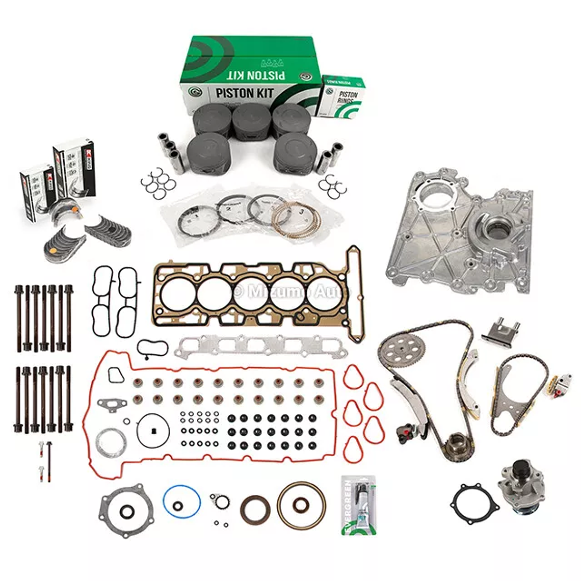 Kit Overhaul 07-12 Chevrolet Colorado GMC Hummer H3 3.7 L5 1