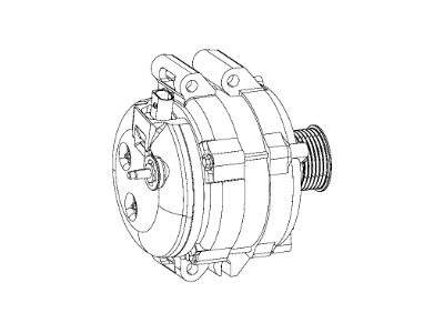 Alternador Genuino Mopar (2014-2019) - RAM 1500 3.0L EcoDiesel 3