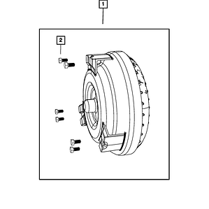 Convertidor de Torque Genuino Mopar – Transmisión W5A580 (5-Speed)