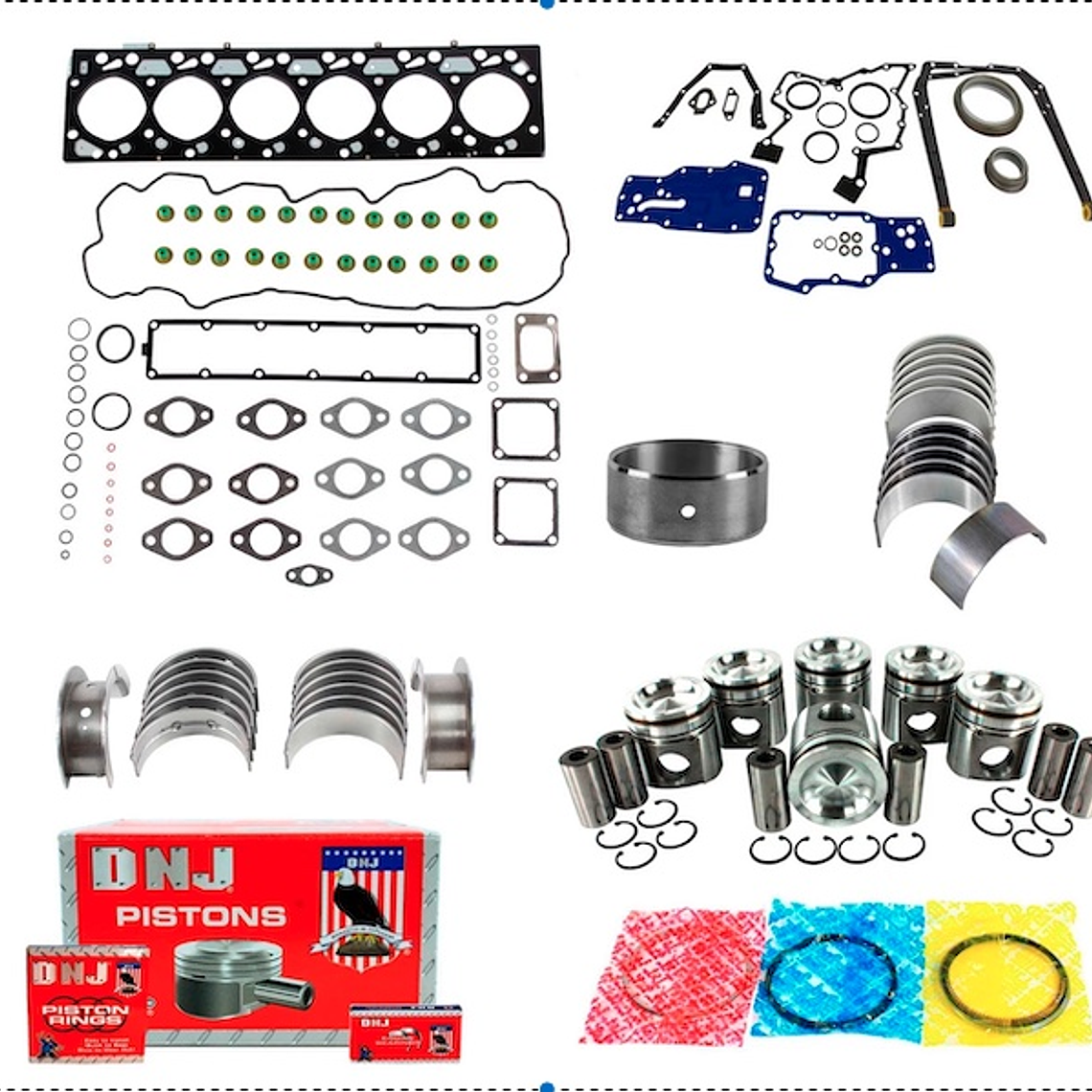 Kit de Reconstrucción de Motor (Overhaul) – Dodge RAM 2500 / 3500 5.9L L6 1