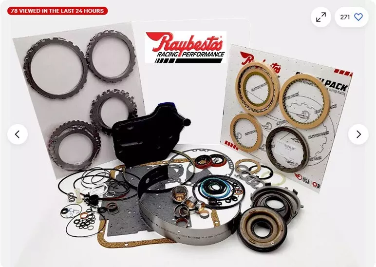 Master Rebuild Kit con Pistones Moldeados – Transmisión 4L60E 1