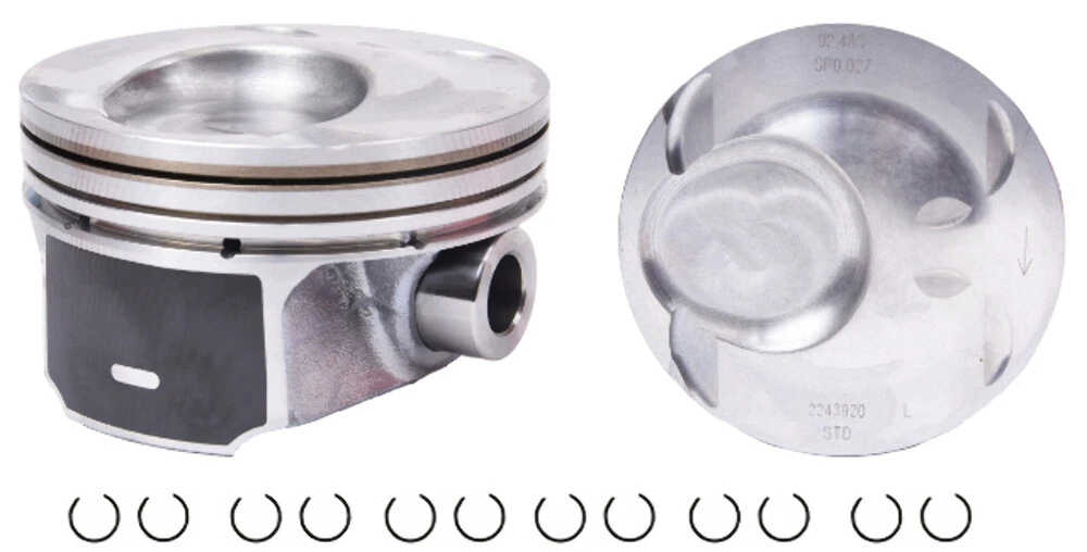 Juego de Pistones Motor (2012-2020) - Ford F-150 3.5L EcoBoost 3