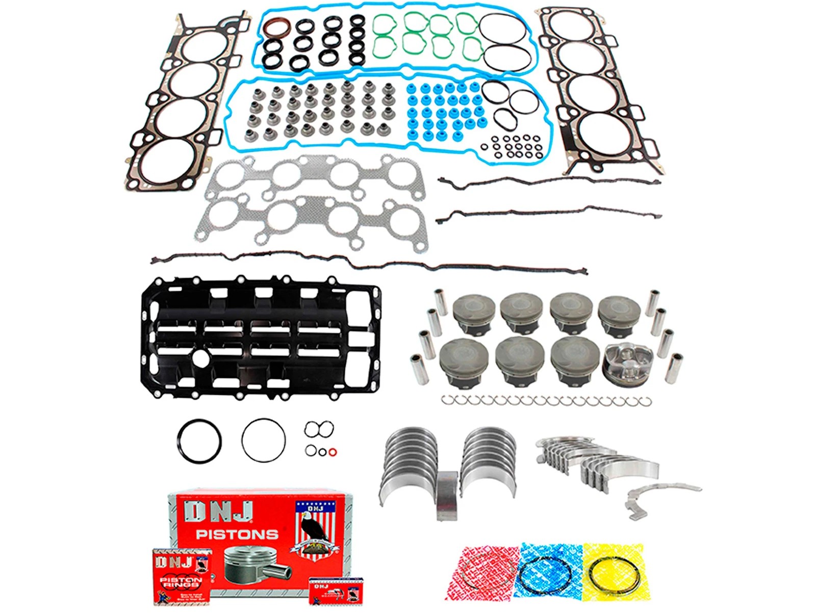 Kit de Reconstrucción de Motor (Overhaul) Ford F-150 5.0L V8 1
