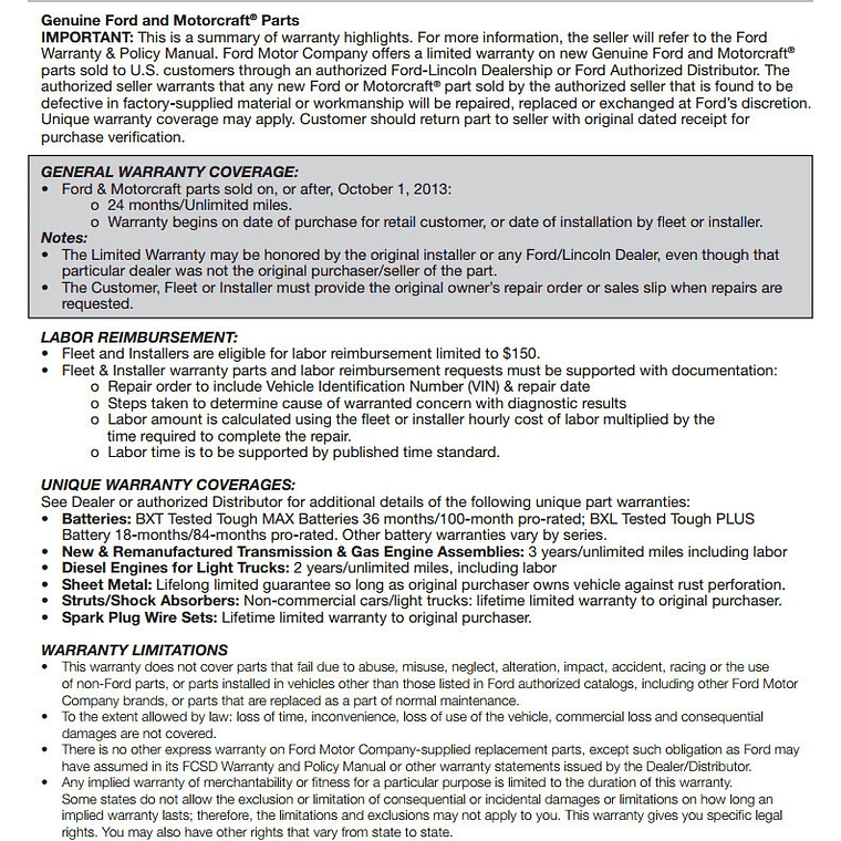 Kit de Distribución (2017-2024) - Ford 3.5L V6 EcoBoost 3