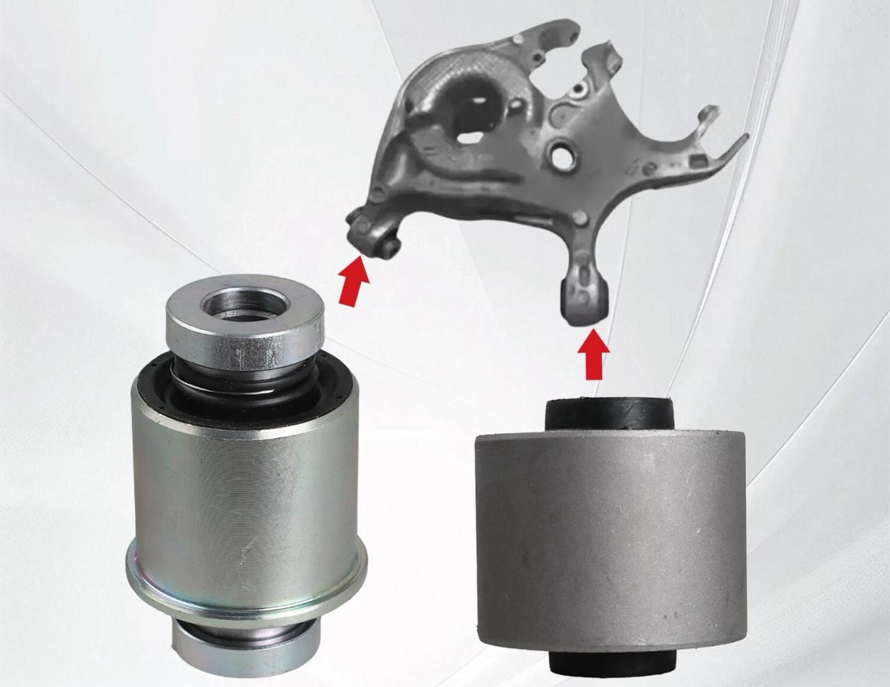 Bujes brazo de control trasero Ford Mustang 2015-2023 1