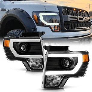 Ópticos Ford F150 Style Raptor LED DRL Projector 2009-2014