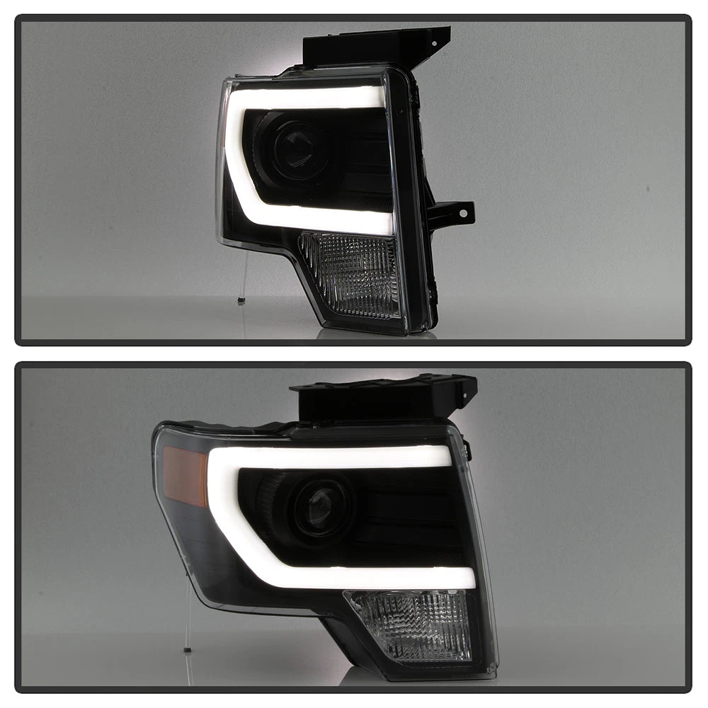 Ópticos Ford F150 Style Raptor LED DRL Projector 2009-2014 5