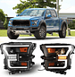 Ópticos Ford F150 LED DRL Projector 2015-2020 - Miniatura 1